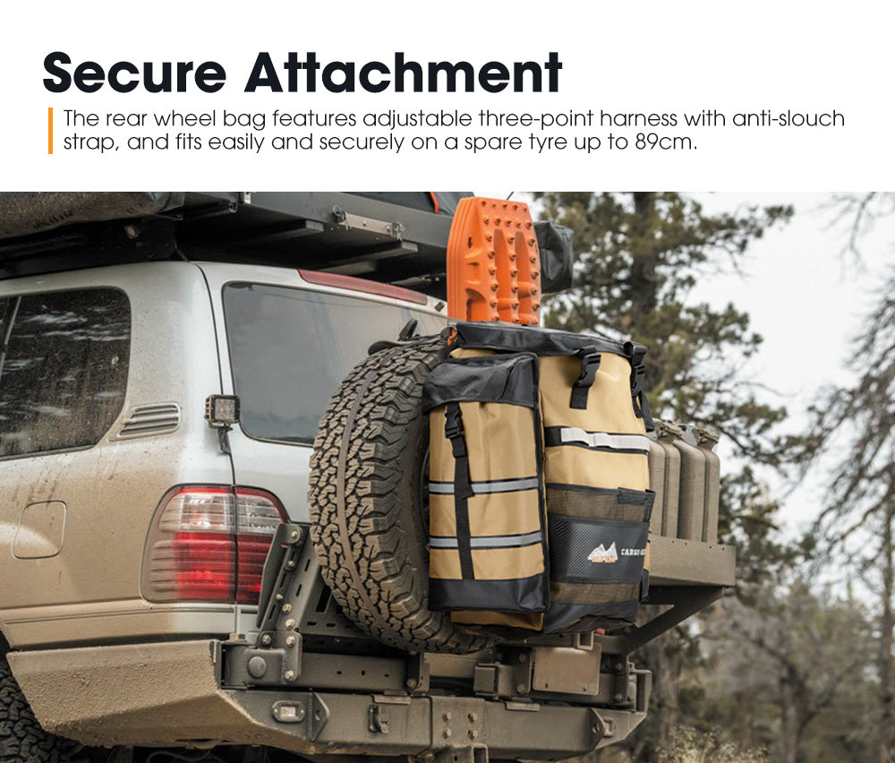 San Hima Spare Wheel Rubbish Bag 69L Dirty Gear Bag Bin Car Rear Tire Trash Bag - Sunyee