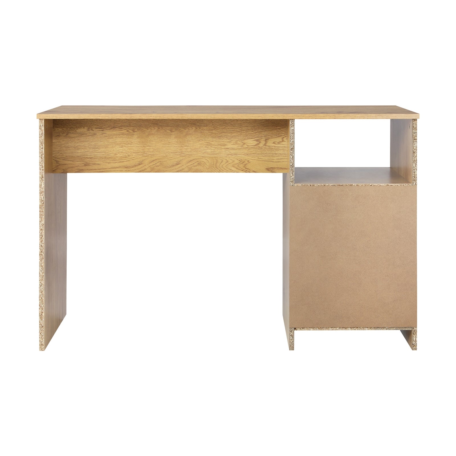 Oikiture Computer Desk Drawers Storage Laptop Table Student Study Office Desks - Sunyee