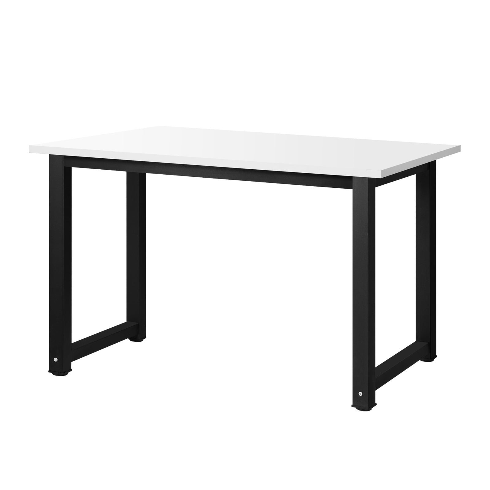 Oikiture Home Office Desk and Chair Set BK&WH Computer Desk Mesh Office Chair - Sunyee