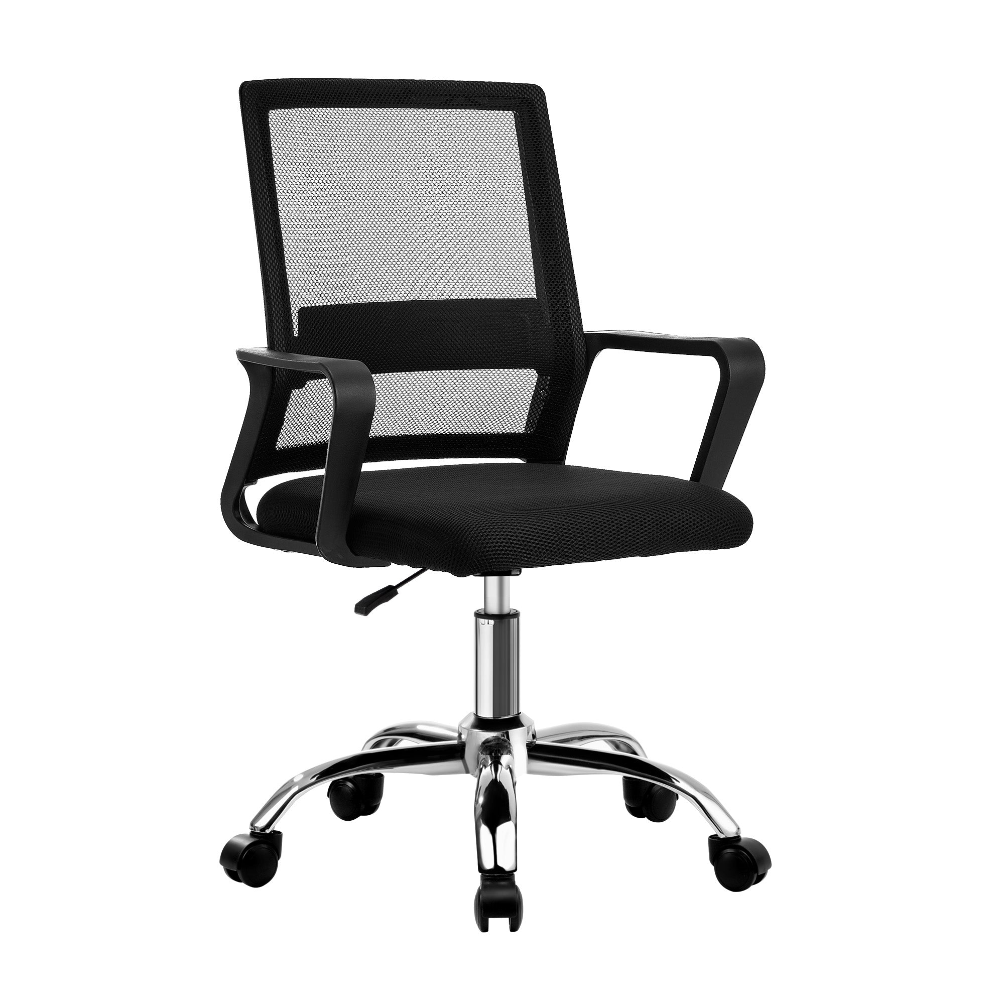 Oikiture Home Office Desk and Chair Set BK&WH Study Work Gaming Computer Table - Sunyee