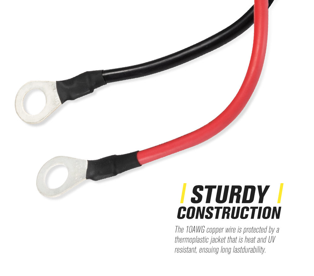 Lightfox Dual Connector Plug & Play Smart Harness High Beam Driving Wiring kit - Sunyee