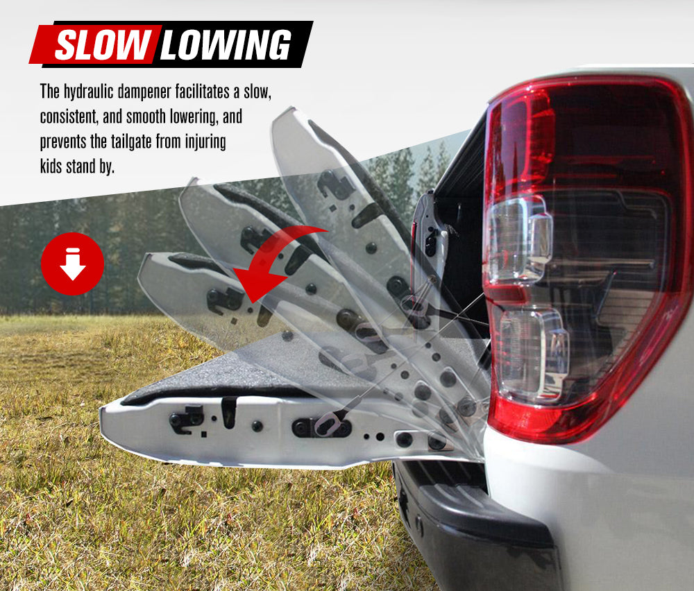 Easy Up & Slow Down Tailgate Strut Kit for ISUZU D-MAX 2012-2020 Tailgate Assistant - Sunyee