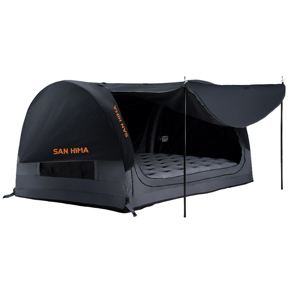 San Hima Double Air Swag Camping Swags Dome Tent Free Standing 22cm Air Mattress - Sunyee