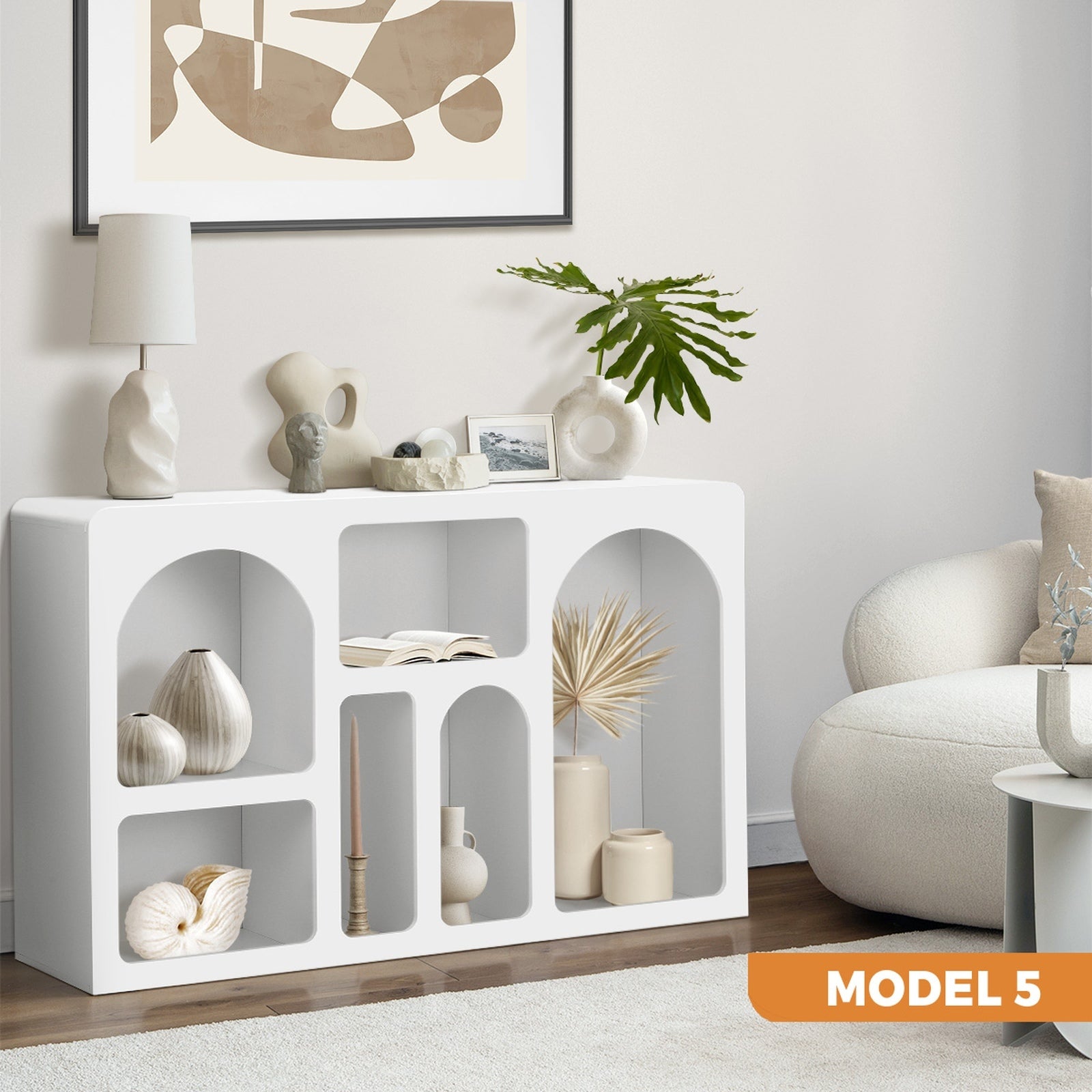 Oikiture Bookshelf Display shelves Unit Bookcase Book Cube Storage Stand Rack - Sunyee