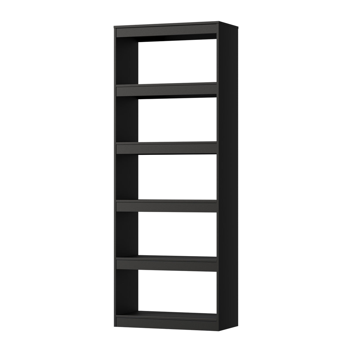 Oikiture 5 Tier Bookshelf Bookcase Display Shelf Open Storage Cabinet