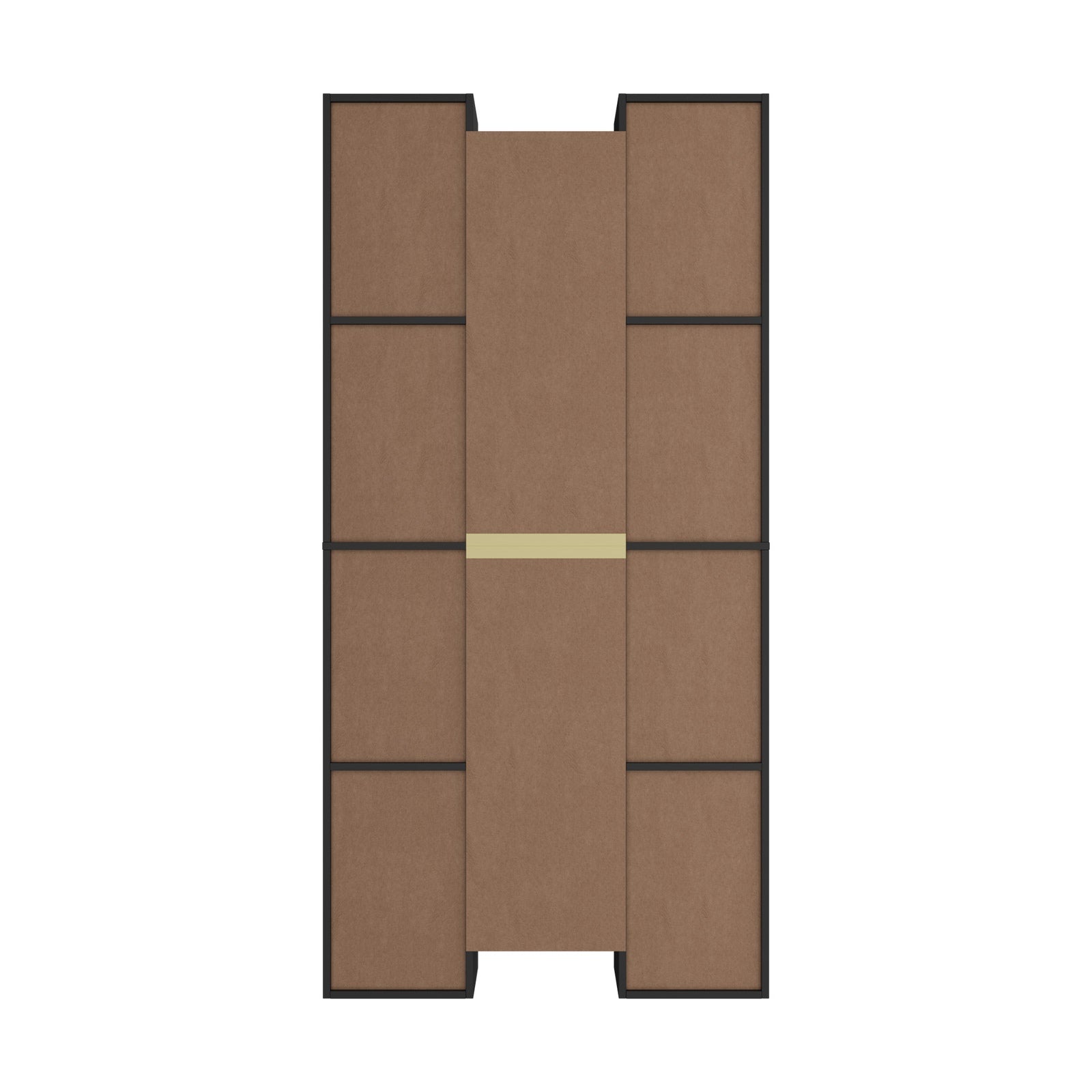 Oikiture Bookshelf Display Shelf CD DVD Storage Media Rack Stand Bookcase Black - Sunyee