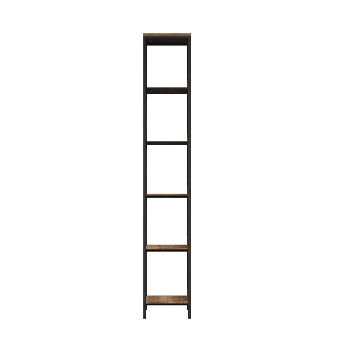 Oikiture Display Shelf 5 Tier Bookshelf Storage Shelves Bookcase Stand Rack - Sunyee