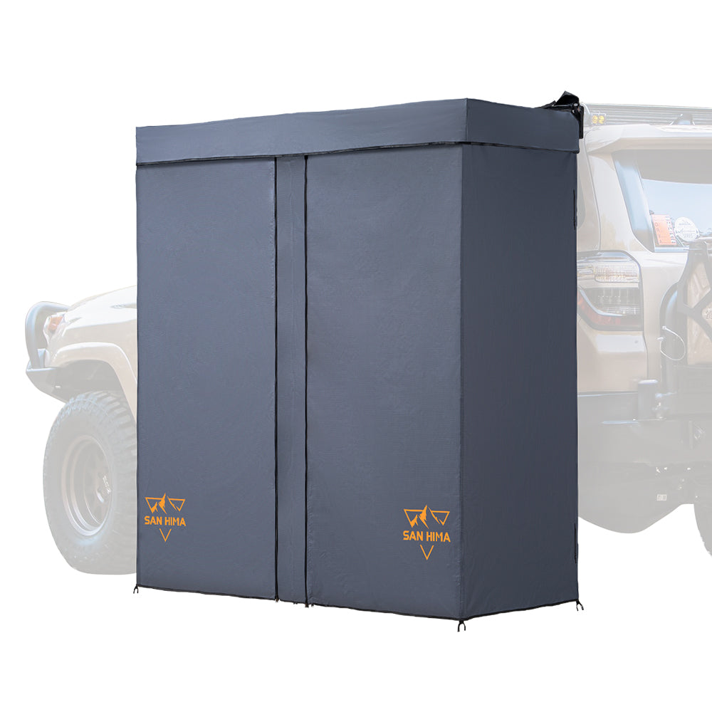 San Hima Dual Shower Awning Instant Ensuite Tent Fold-Out Camping Change Room - Sunyee