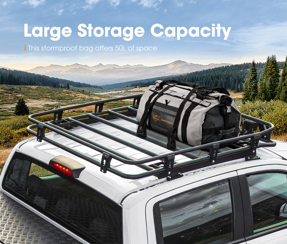 San Hima Cargo Bag 50L Small Stormproof Bag Water Resistant Outdoor Camping 4WD - Sunyee