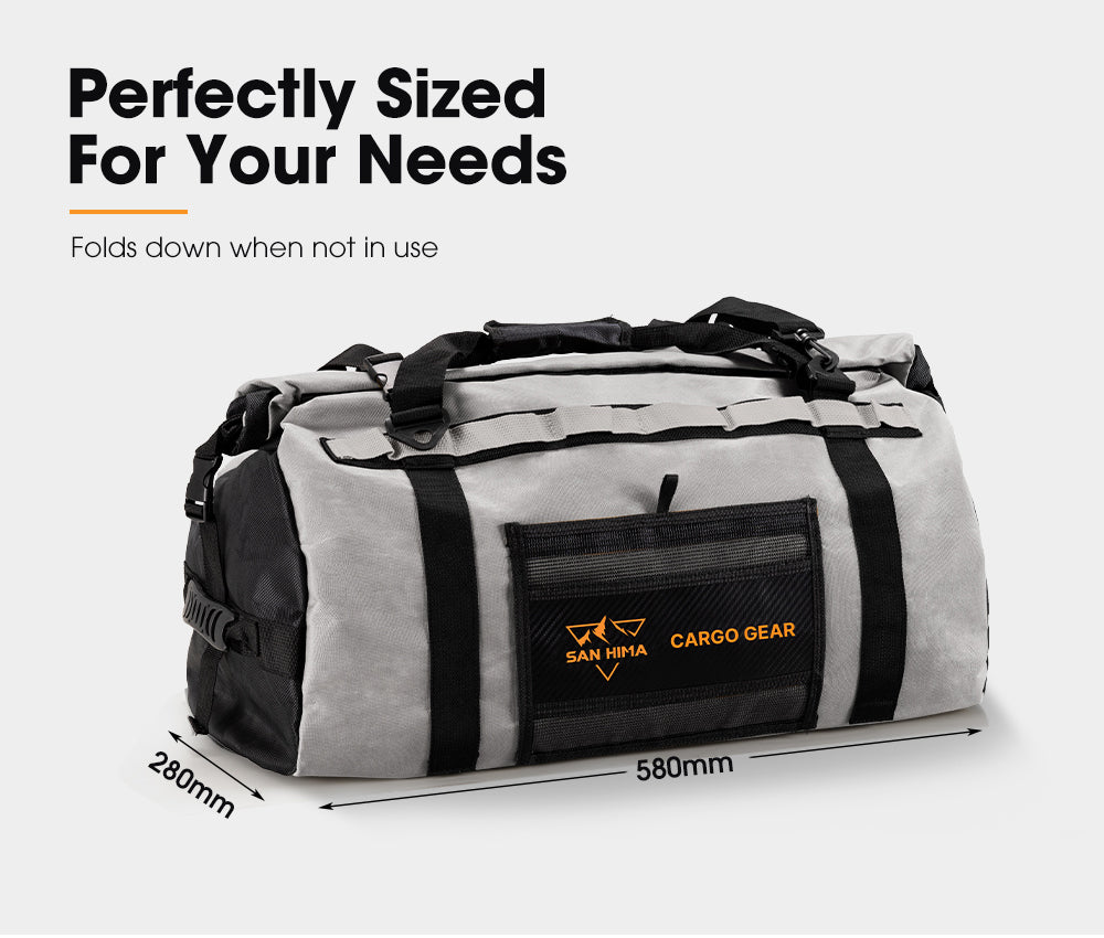 San Hima Cargo Bag 50L Small Stormproof Bag Water Resistant Outdoor Camping 4WD - Sunyee