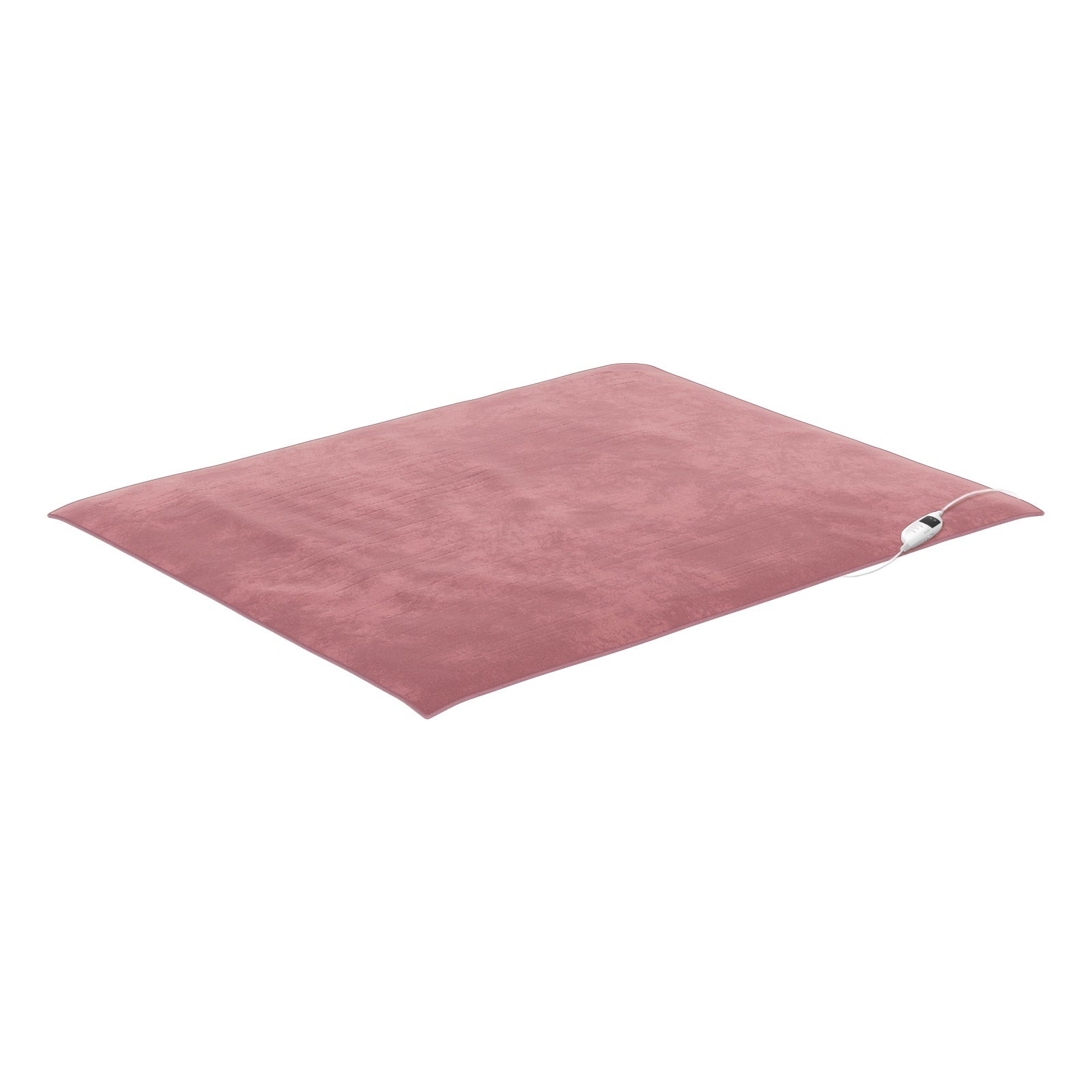 Bedra Washable Electric Heated Throw Rug Flannel Snuggle Blanket Winter Pink - Sunyee