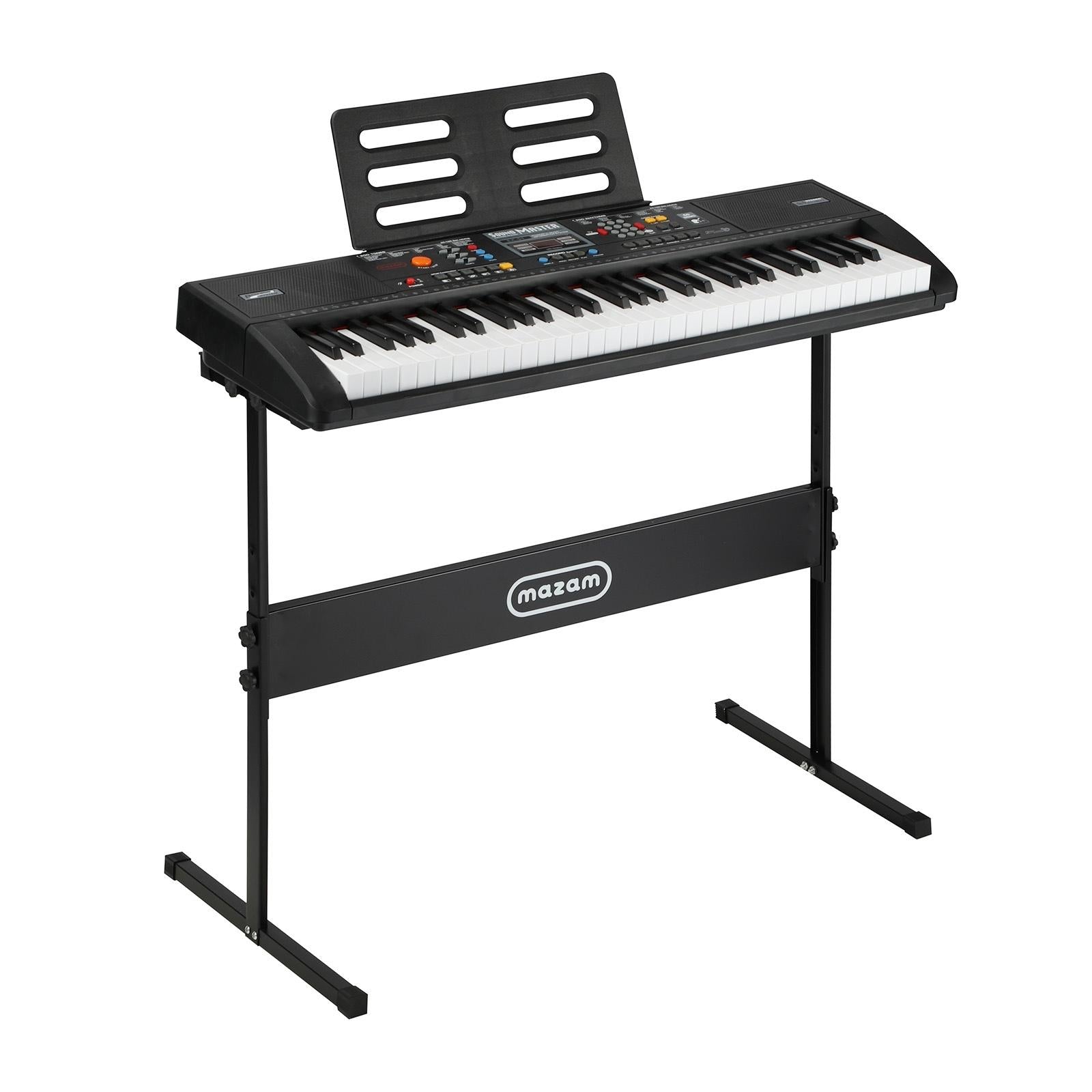 Mazam 61 Keys Electronic Piano Keyboard Electric Keyboards Musical Kids Toy Gift - Sunyee