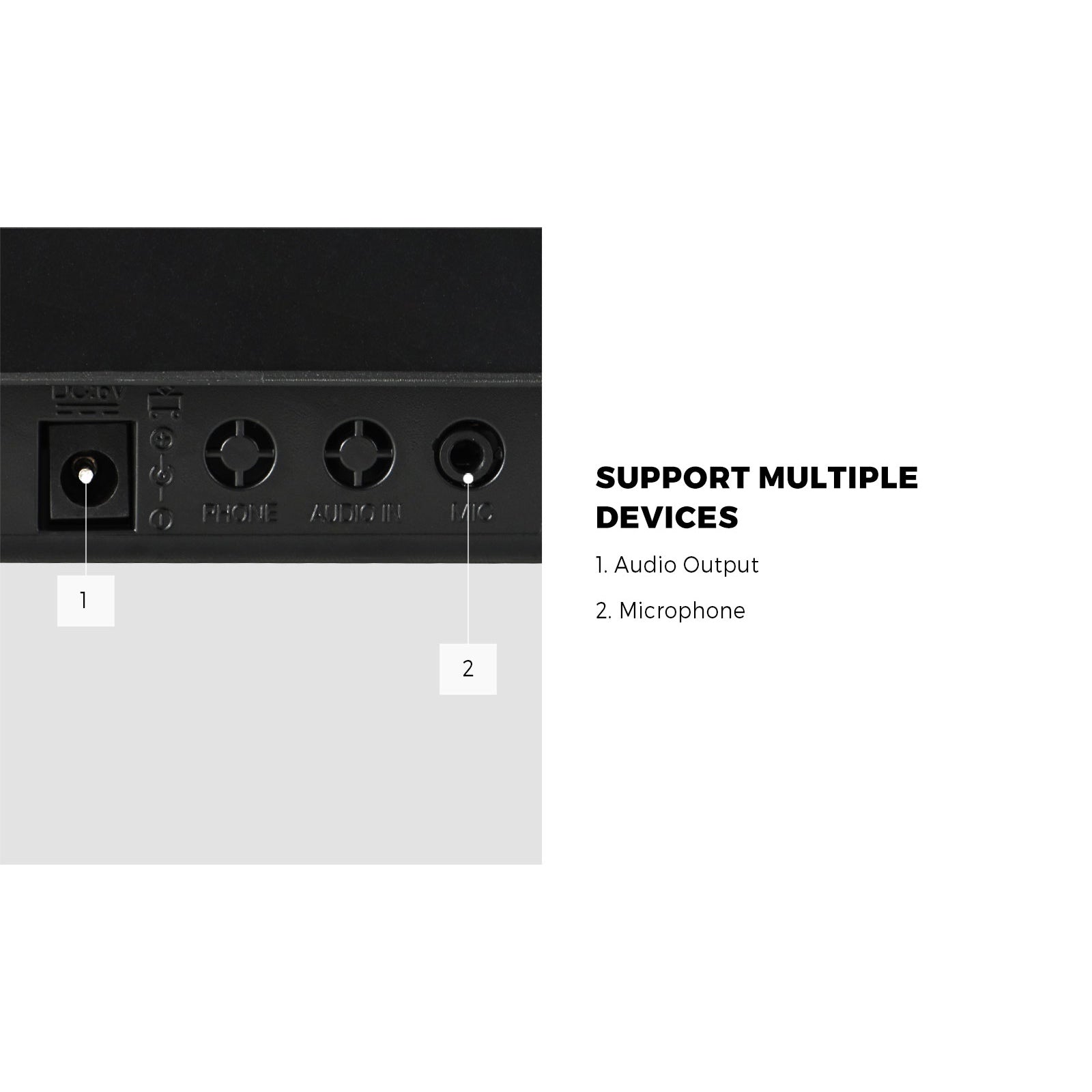 Mazam 61 Keys Piano Keyboard Electronic Musical Kids Toy Gift With Microphone - Sunyee