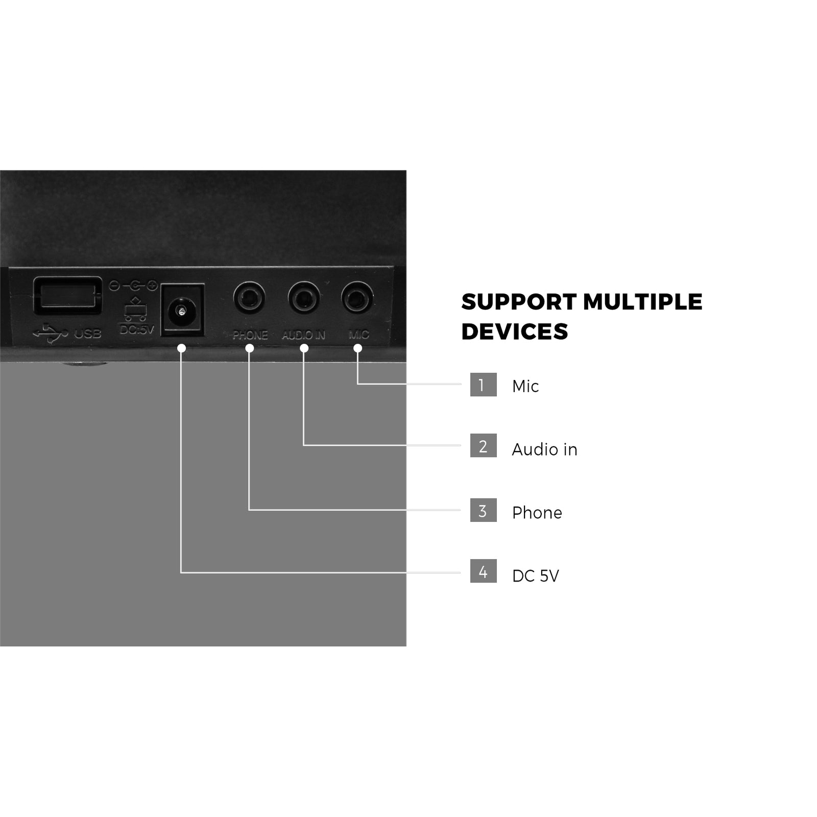 Mazam 61 Keys Piano Keyboard Electronic Musical Toy Gift w/ Microphone Holder - Sunyee
