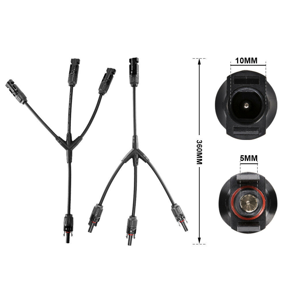 3Y Branch Connector Adapter Cables 3Y Solar Cable Connectors IP67 PV - Sunyee