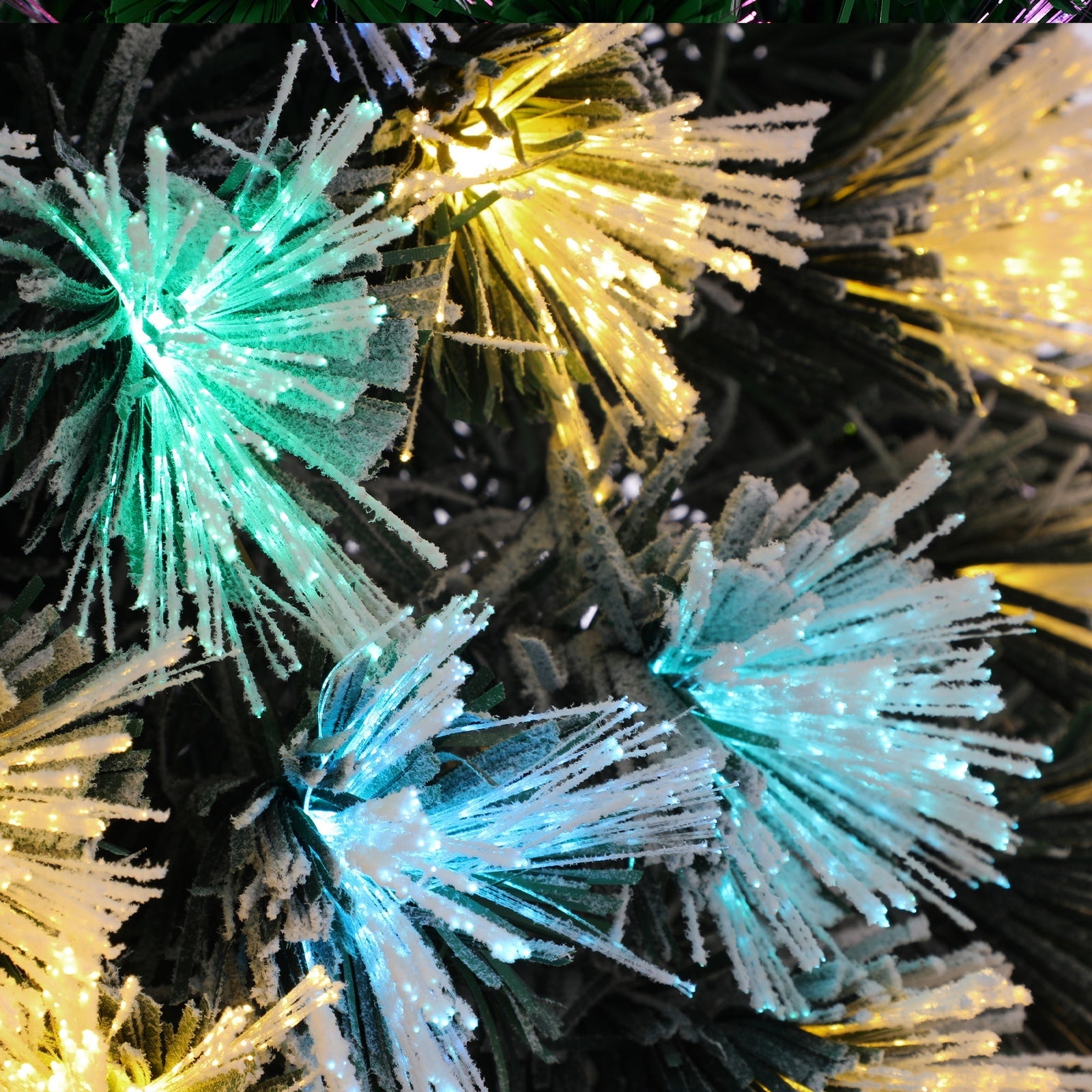Tinseltown Christmas Tree 1.8M 6FT Xmas trees Fibre Optic Multi Colour LED Light - Sunyee
