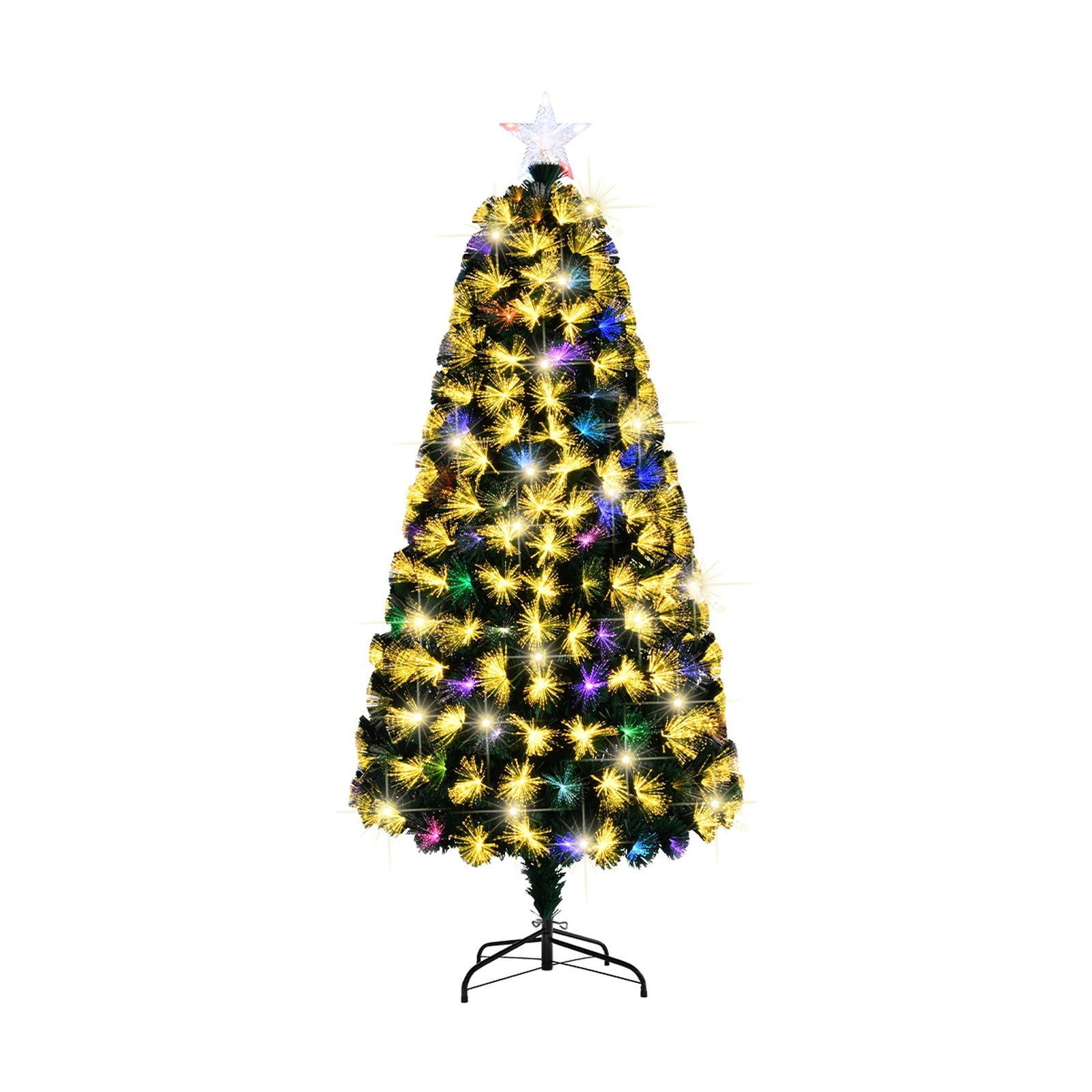 Mazam Christmas Tree 1.8M 6FT LED Xmas Trees Fibre Optic Multi Colour - Sunyee