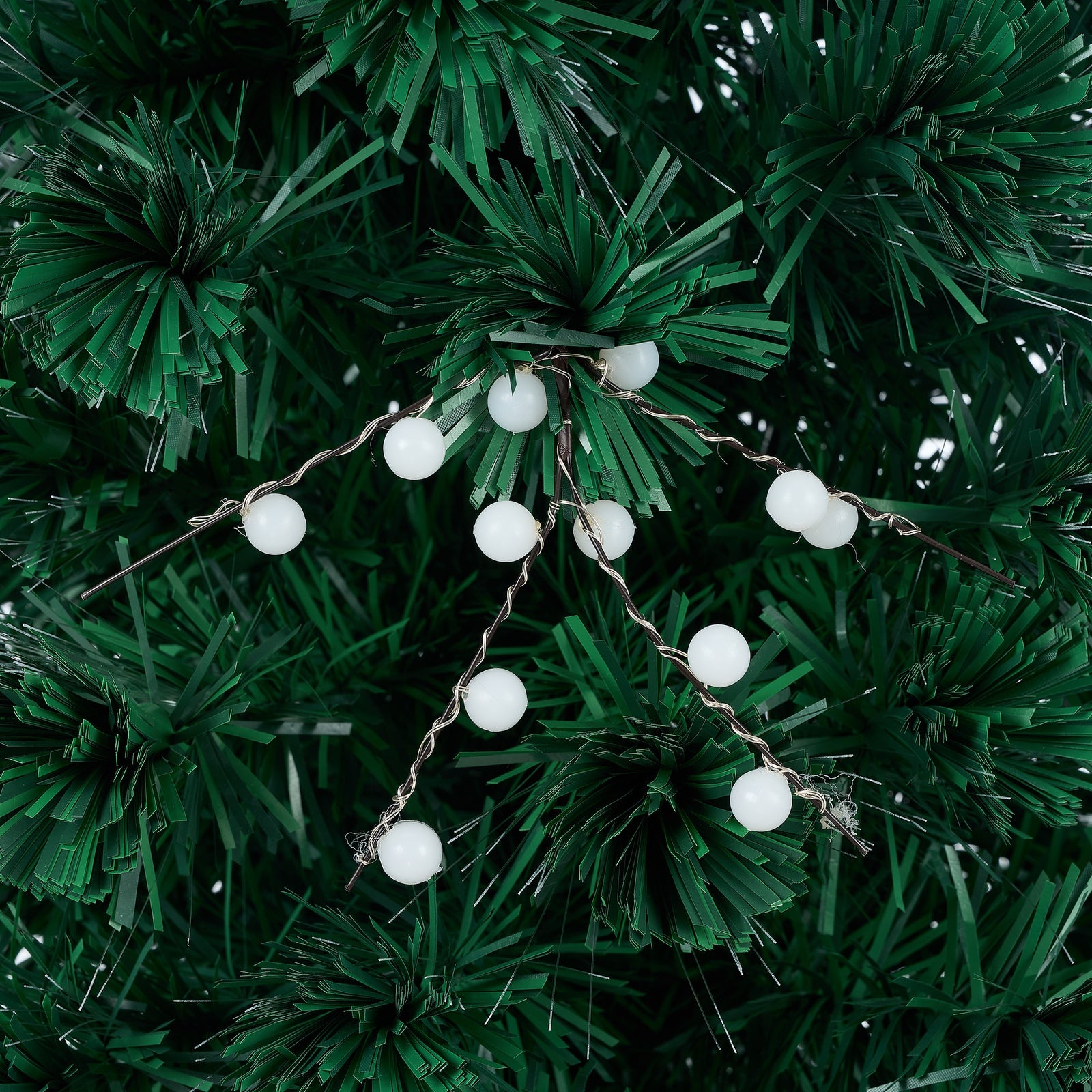 Tinseltown LED Christmas Tree 1.8M 6FT Fibre-optics Xmas Trees with Warm Lights - Sunyee