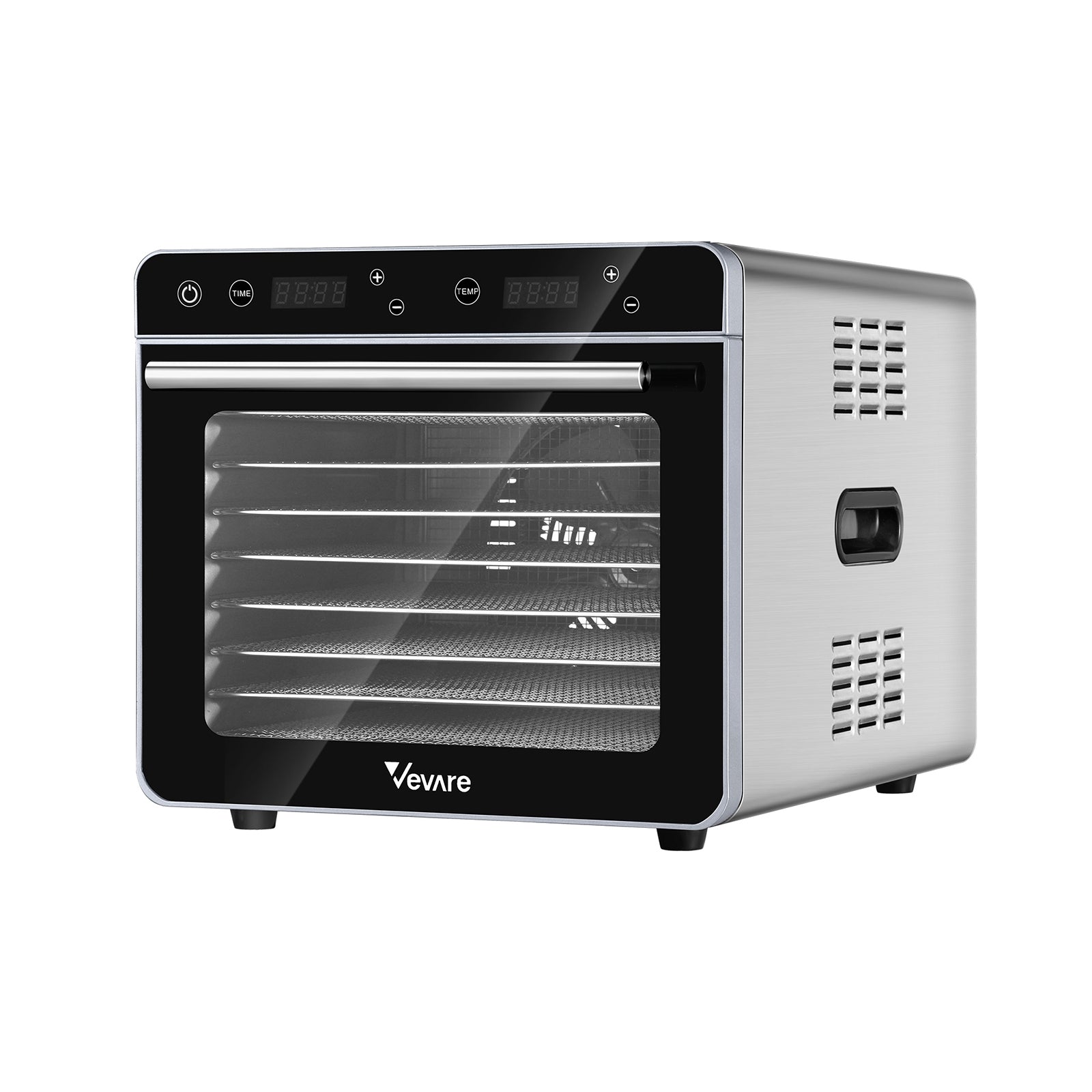 Vevare Food Dehydrators Jerky Dehydrator Fruit Dryer Stainless Steel 8 Trays - Sunyee