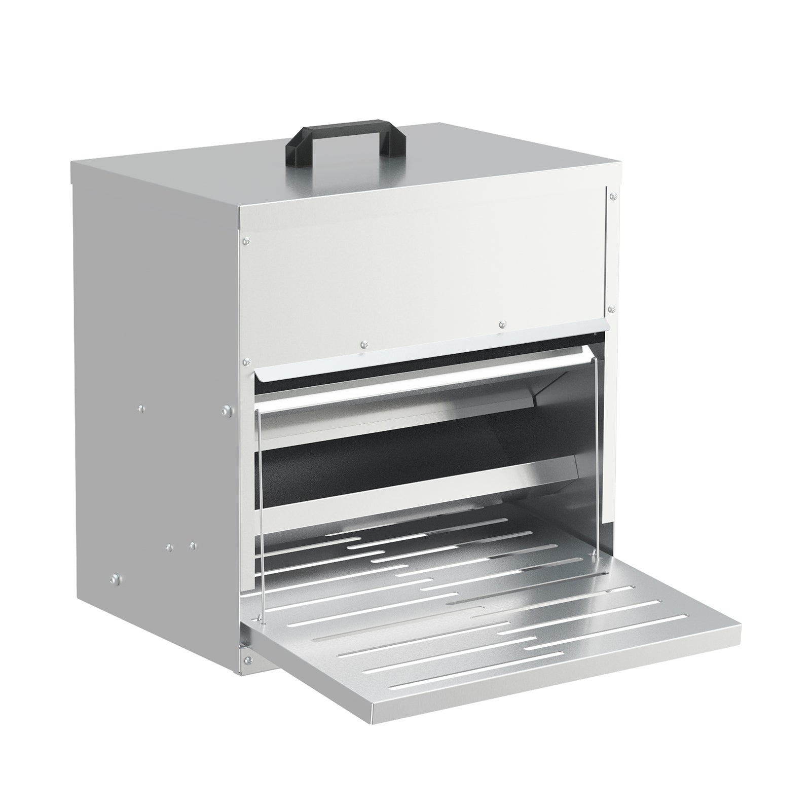 Alopet Automatic Chicken Feeder Auto Coop Chick Treadle Self Opening 10kg