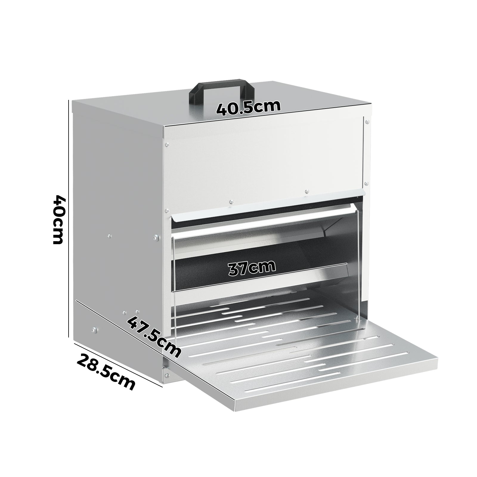 Alopet Automatic Chicken Feeder Auto Coop Chick Treadle Self Opening 10kg