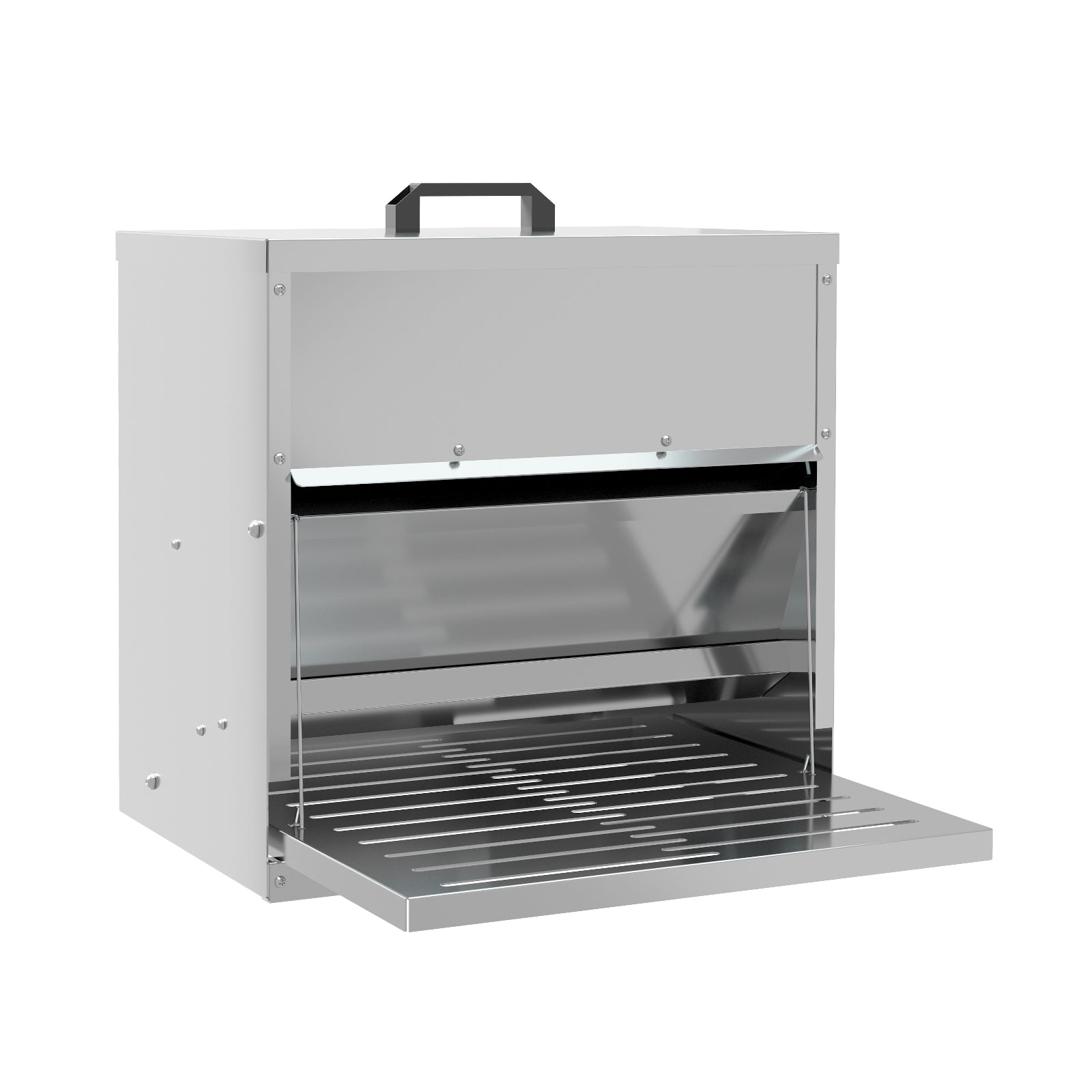 Alopet Automatic Chicken Feeder Auto Coop Chick Treadle Self Opening 10kg