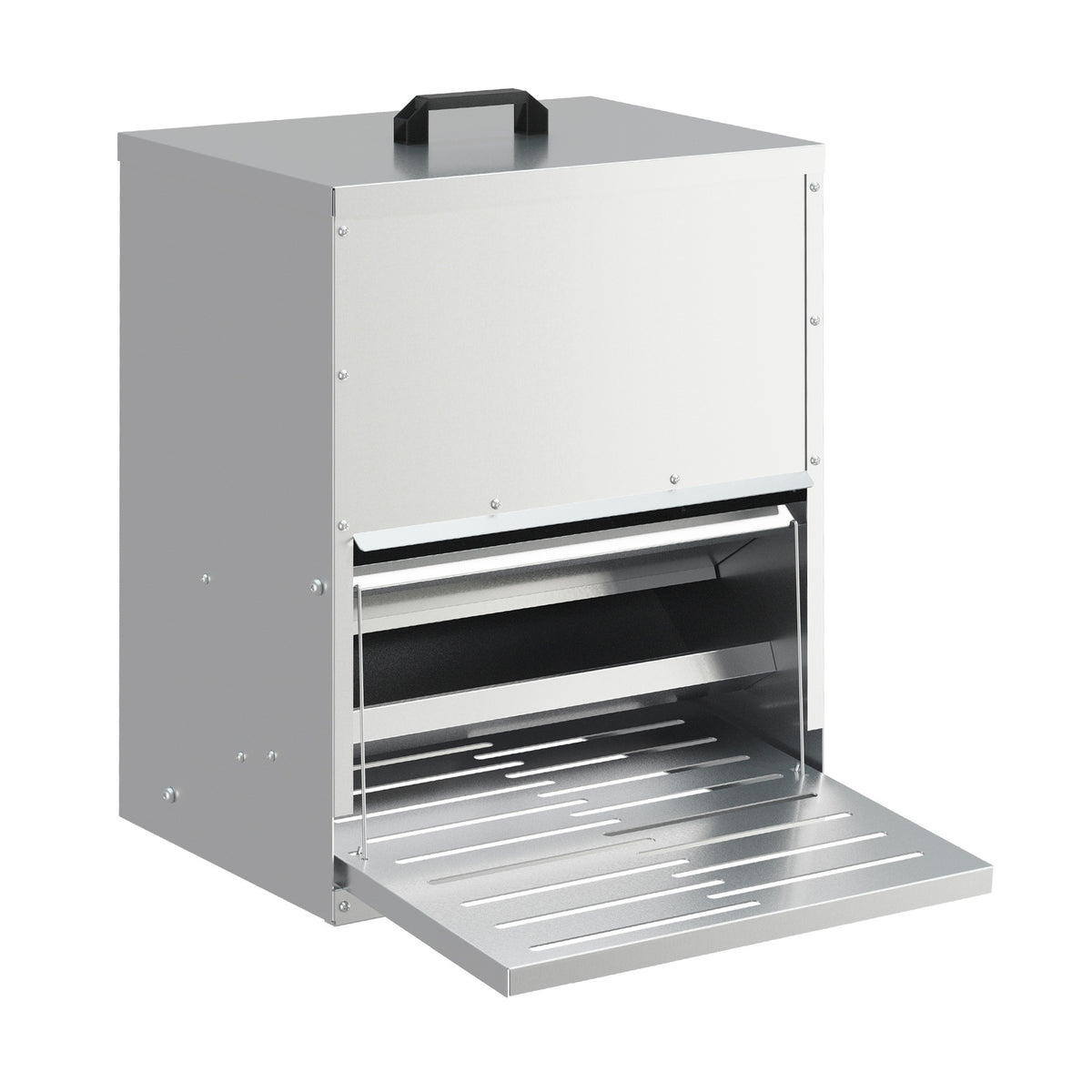 Alopet Automatic Chicken Feeder Auto Coop Chick Treadle Self Opening 15kg