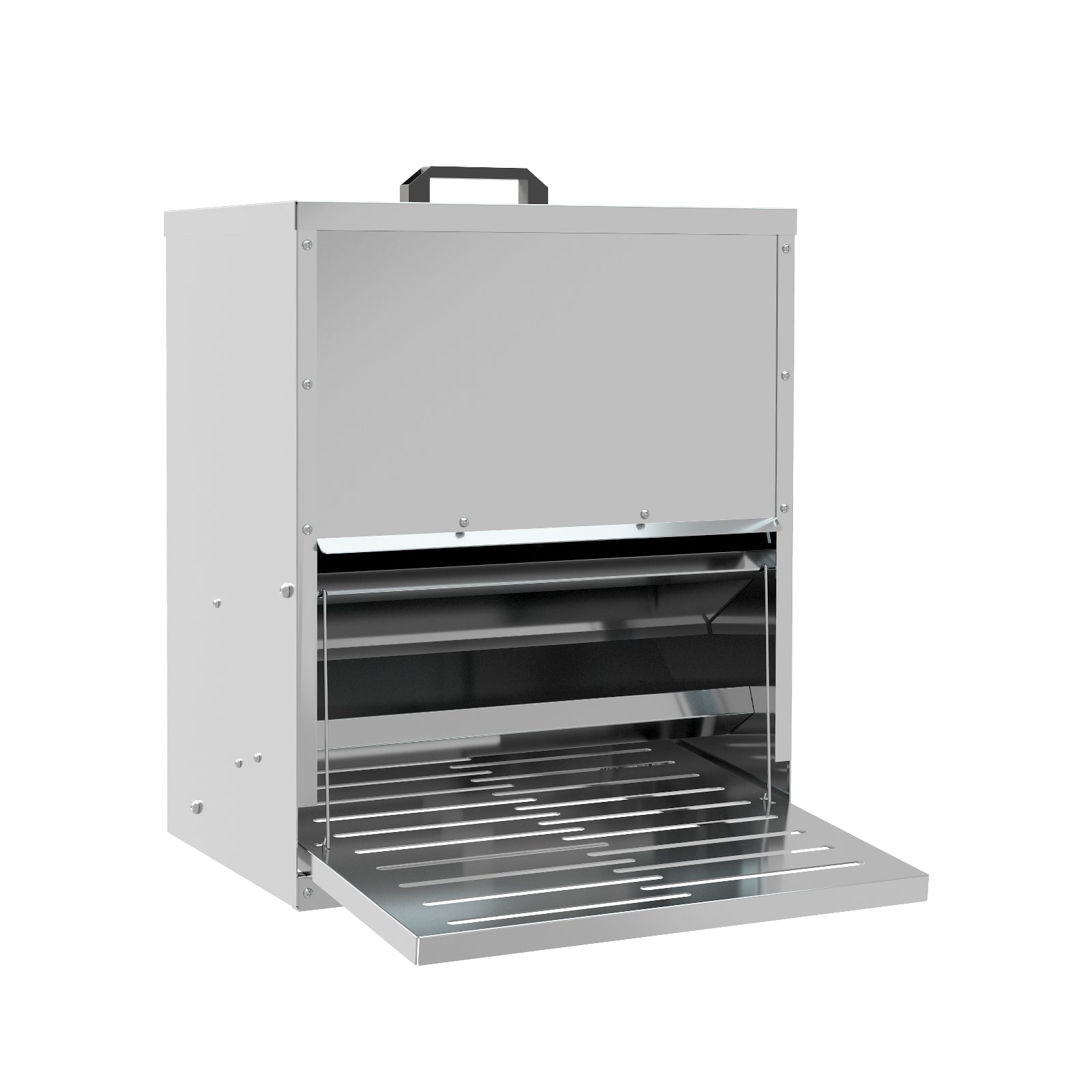 Alopet Automatic Chicken Feeder Auto Coop Chick Treadle Self Opening 15kg