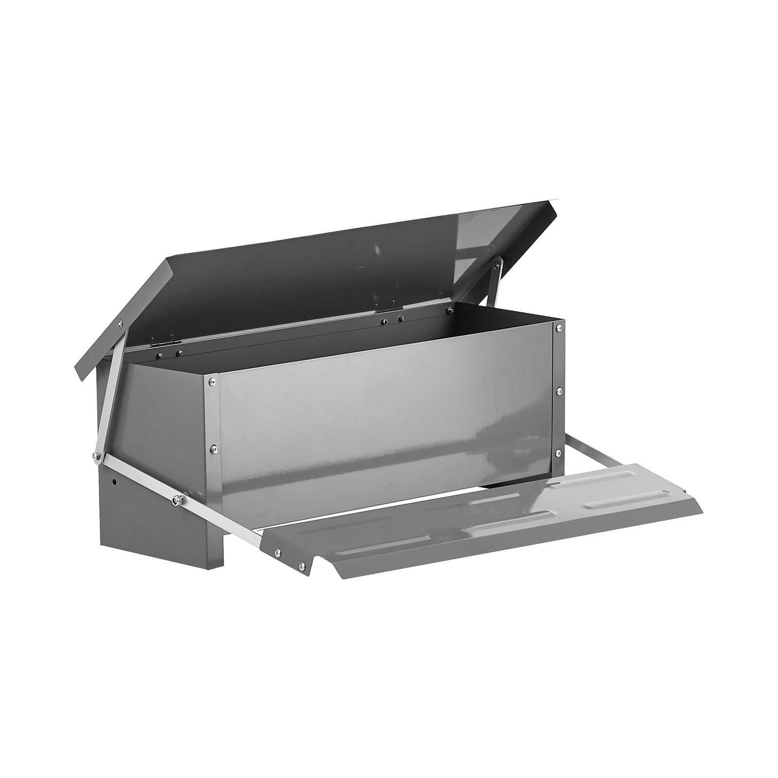 Alopet Automatic Chicken Food Feeder Galvanized Treadle Self Opening Feed 10kg