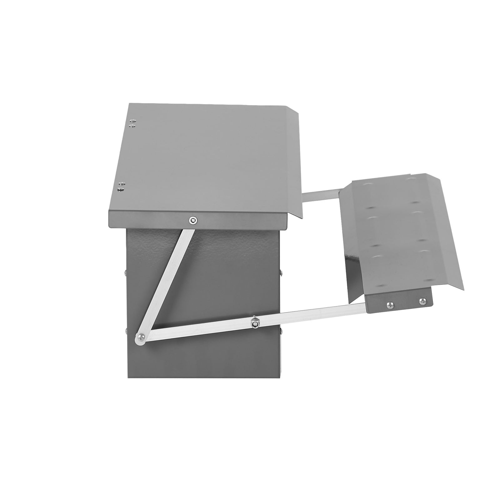 Alopet Automatic Chicken Food Feeder Galvanized Treadle Self Opening Feed 10kg