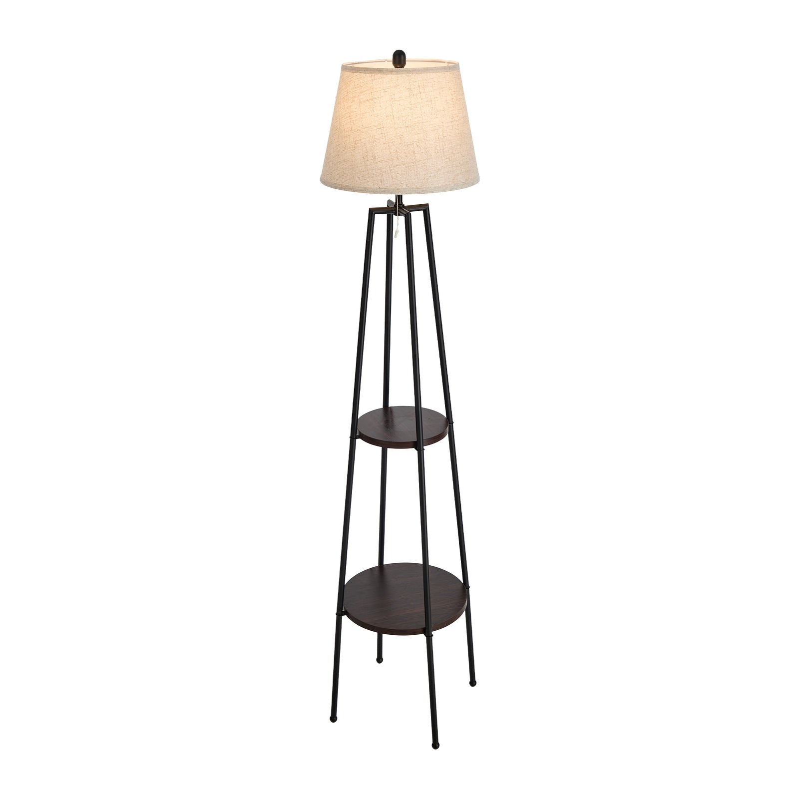 Oikiture Floor Lamps Standing Lamp Metal Frame Bronze-finish - Sunyee