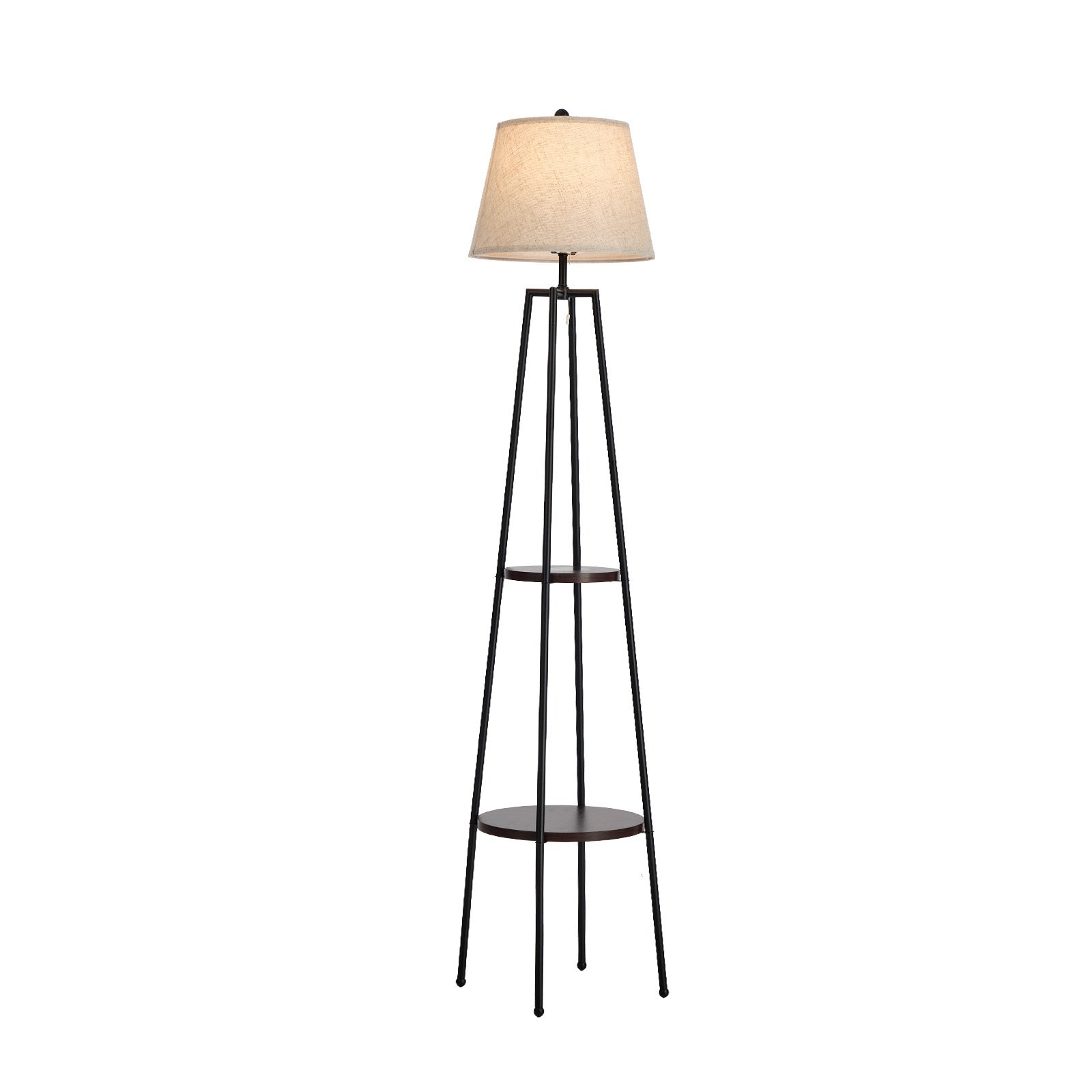 Oikiture Floor Lamps Standing Lamp Metal Frame Bronze-finish - Sunyee