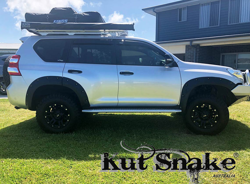 Kut Snake Flares for Toyota Landcruiser Prado 150 Series 2009-Current ABS - Sunyee