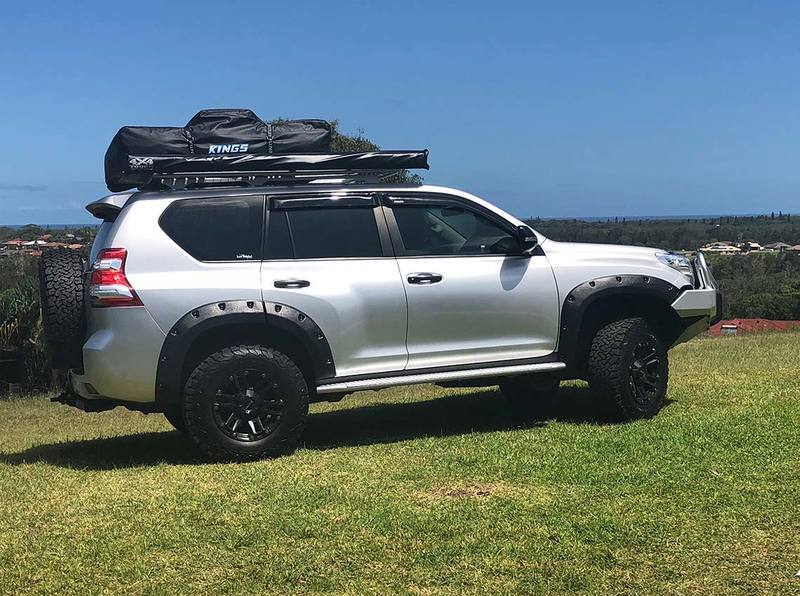 Kut Snake Flares for Toyota Landcruiser Prado 150 Series 2009-Current ABS - Sunyee