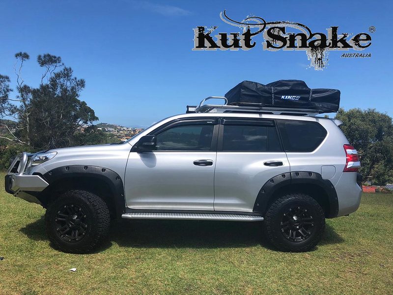 Kut Snake Flares for Toyota Landcruiser Prado 150 Series 2009-Current ABS - Sunyee