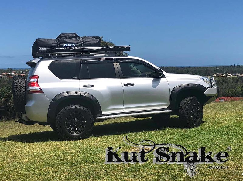 Kut Snake Flares for Toyota Landcruiser Prado 150 Series 2009-Current ABS - Sunyee