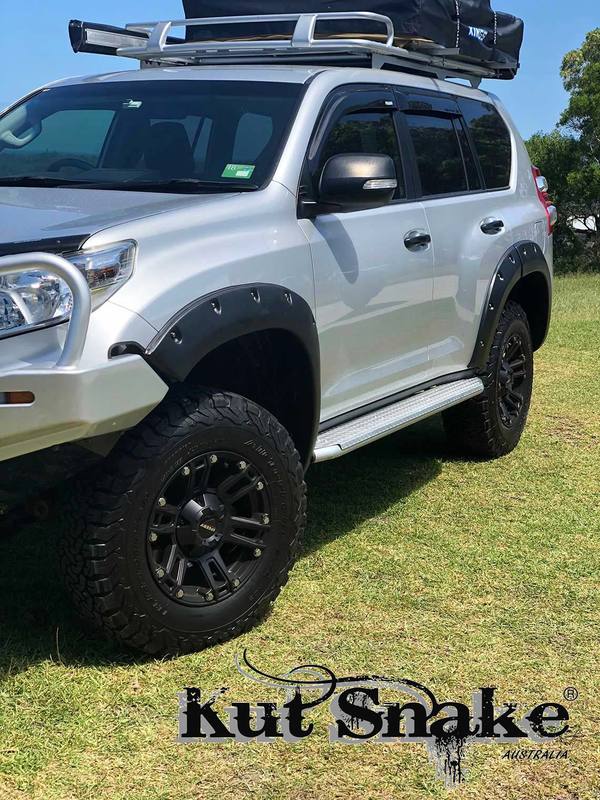 Kut Snake Flares for Toyota Landcruiser Prado 150 Series 2009-Current ABS - Sunyee