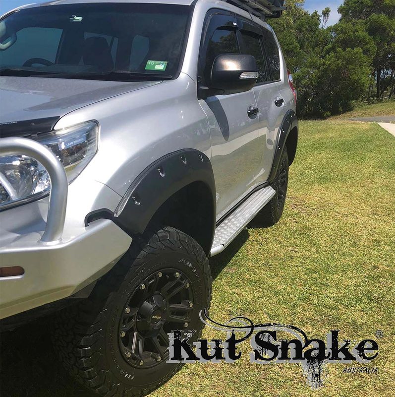 Kut Snake Flares for Toyota Landcruiser Prado 150 Series 2009-Current ABS - Sunyee