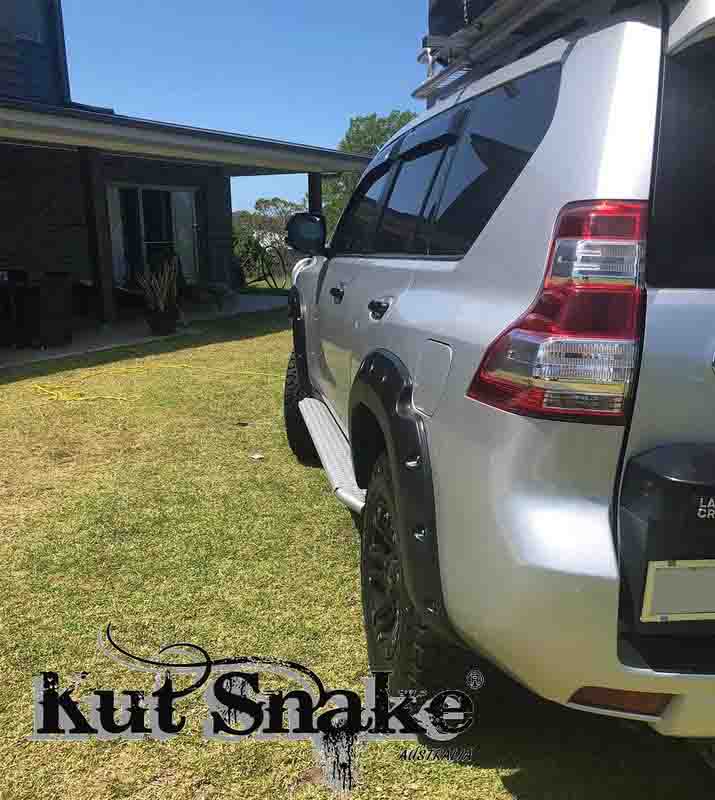 Kut Snake Flares for Toyota Landcruiser Prado 150 Series 2009-Current ABS - Sunyee