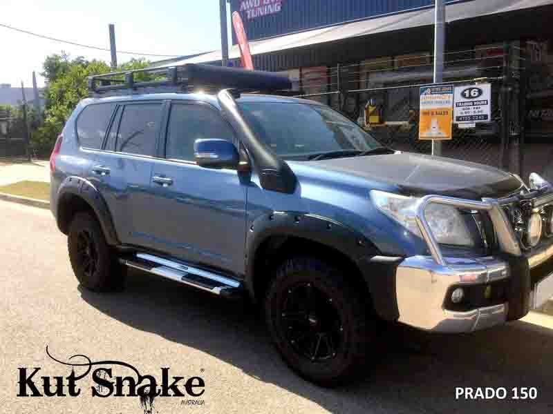 Kut Snake Flares for Toyota Landcruiser Prado 150 Series 2009-Current ABS - Sunyee