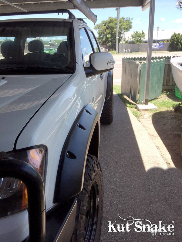Kut Snake Flares for Holden Colorado RC 2008-2011 ABS - Sunyee