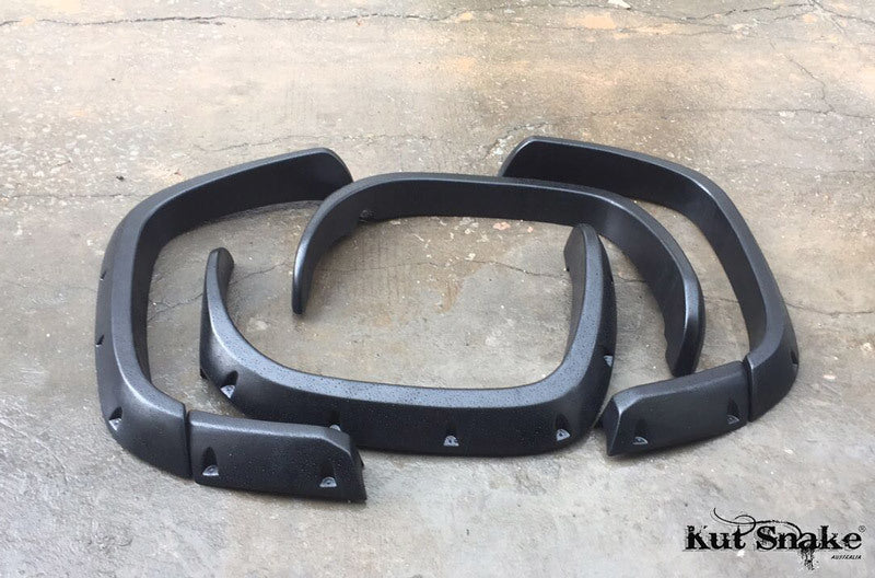 Kut Snake Flares for Holden Colorado RC 2008-2011 ABS - Sunyee