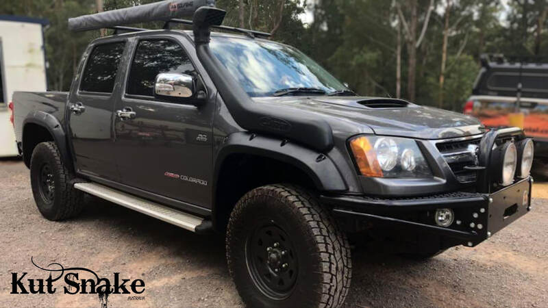 Kut Snake Flares for Holden Colorado RC 2008-2011 ABS - Sunyee