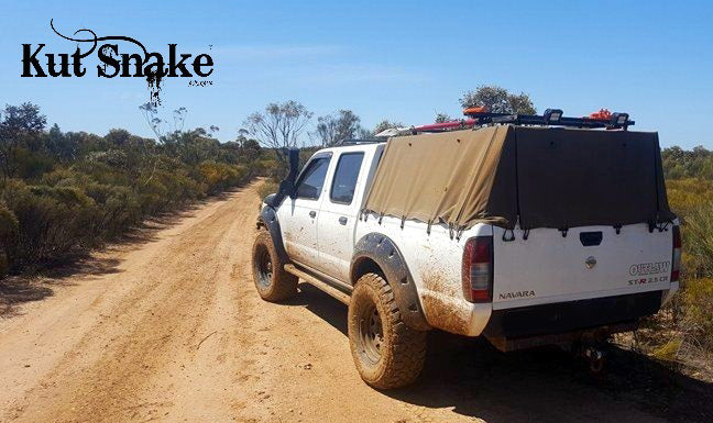 Kut Snake Flares for Nissan Navara D22 2004-2015 ABS - Sunyee