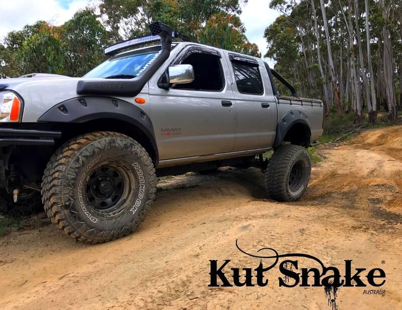 Kut Snake Flares for Nissan Navara D22 2004-2015 ABS - Sunyee