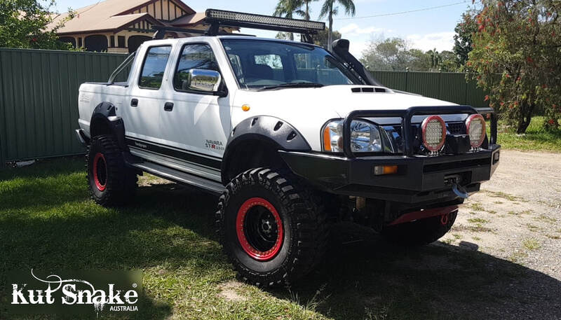 Kut Snake Flares for Nissan Navara D22 2004-2015 ABS - Sunyee
