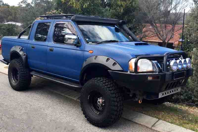 Kut Snake Flares for Nissan Navara D22 2004-2015 ABS - Sunyee