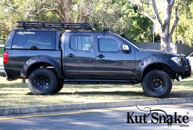 Kut Snake Flares for Nissan Navara D40 2005-2015 ABS - Sunyee