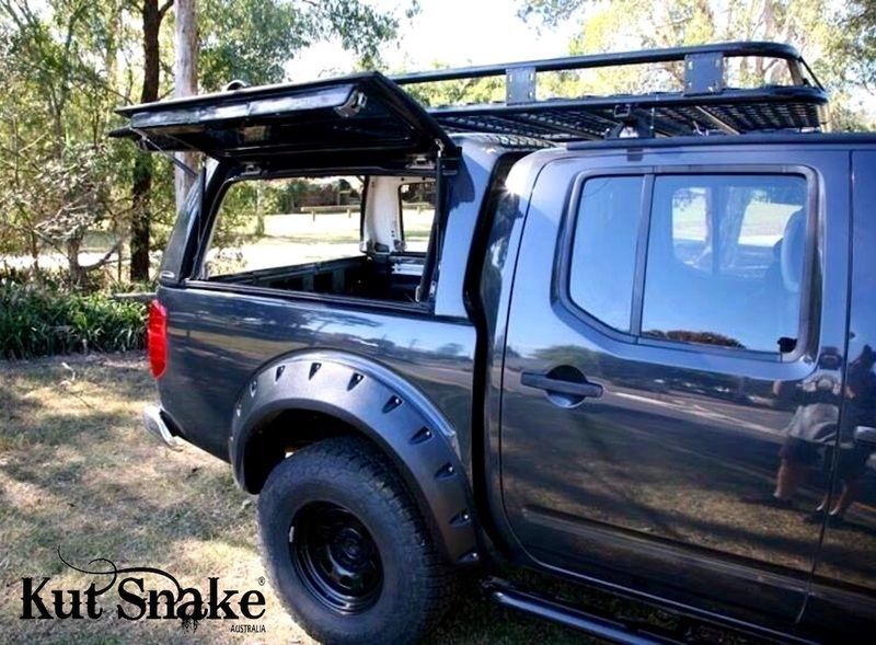 Kut Snake Flares for Nissan Navara D40 2005-2015 ABS - Sunyee