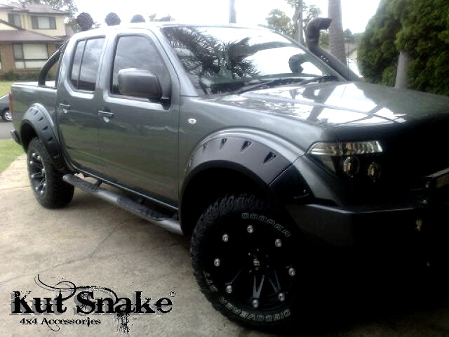 Kut Snake Flares for Nissan Navara D40 2005-2015 ABS - Sunyee